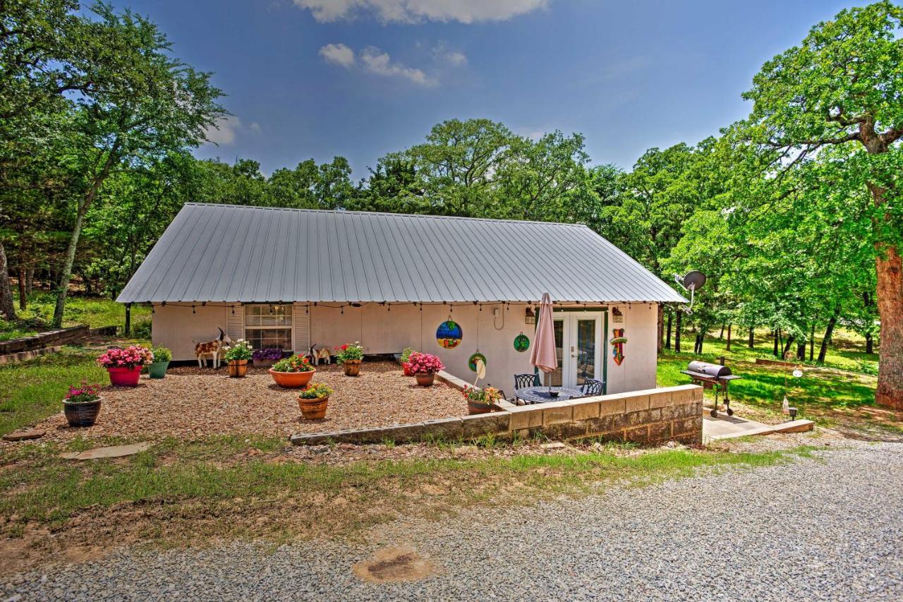 Lake Texoma Cabin - 1 Mi To Park And Boat Ramp! Willow Spring Екстер'єр фото