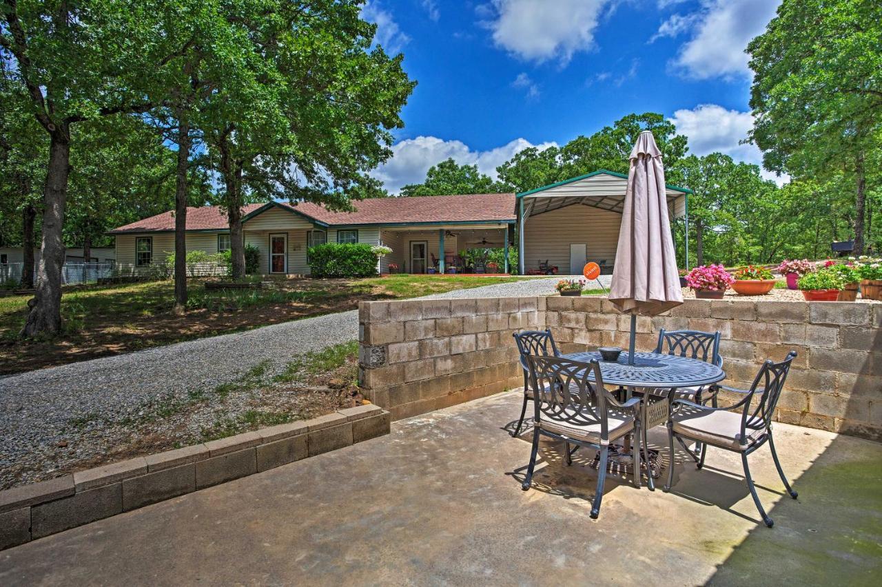 Lake Texoma Cabin - 1 Mi To Park And Boat Ramp! Willow Spring Екстер'єр фото